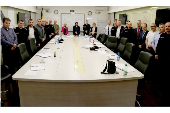 Članovi Zajedničke komisije za odbranu i sigurnost BiH posjetili glavno sjedište Direkcije za koordinaciju policijskih tijela BiH